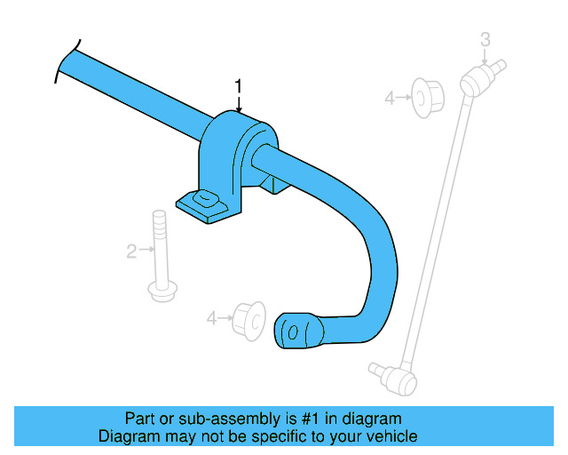 Stabilizer Bar 3Q0-411-303-N - View 6