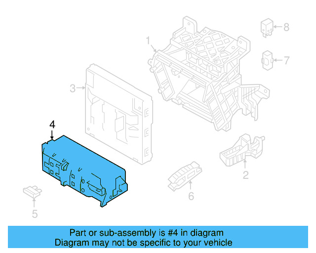 Relay Plate 4H0-937-527 - View 12