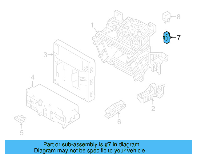 Relay Plate 4H0-937-527 - View 6