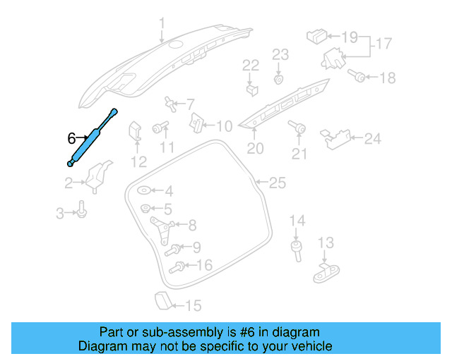 Support Cylinder 5N0-827-550-E - View 8