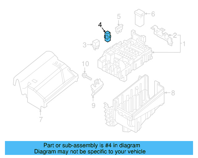 Relay Plate 4H0-937-527 - View 60