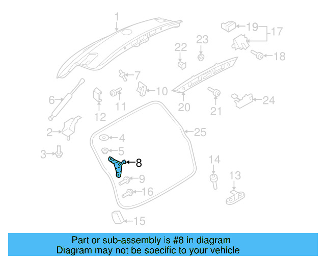 Mount Plate 5N0-827-436-C - View 3