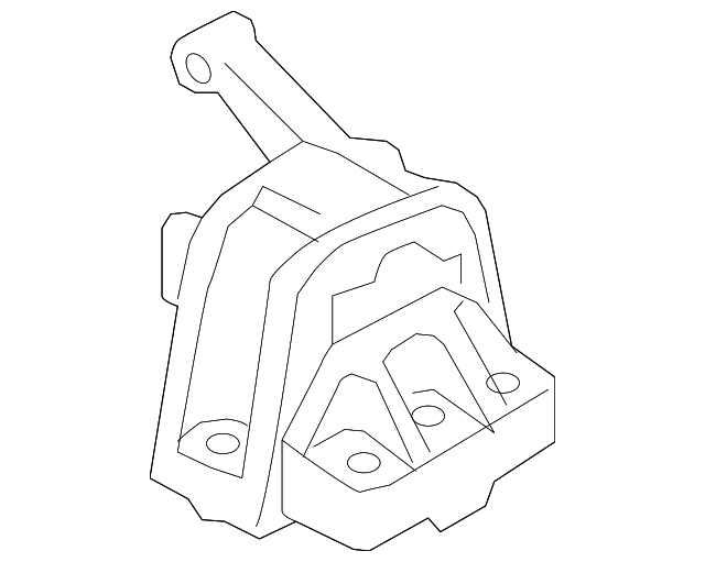 Motor Mount 5N0-199-262-K - View 7