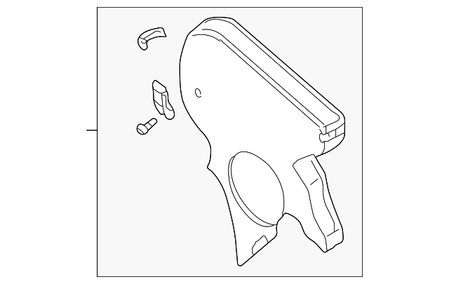 Upper Timing Cover 06B-109-108-F - View 3