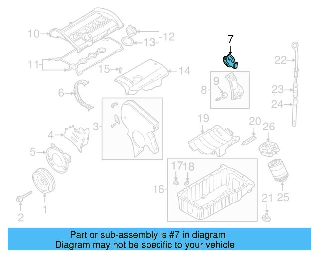 Tension Pulley 06B-109-243-E - View 3