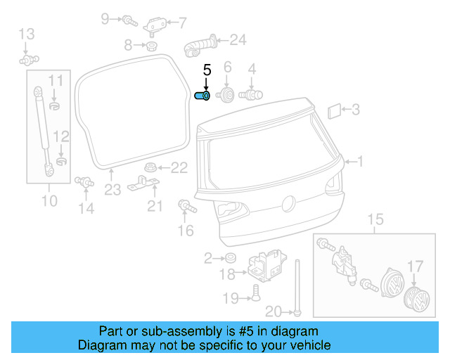 Overslam Bumper Nut N-908-051-02 - View 4