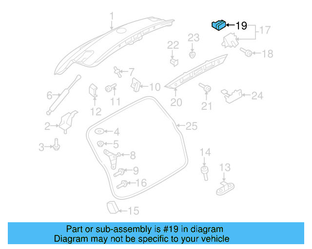 Lock Cover 3C9-827-645-A-9B9
