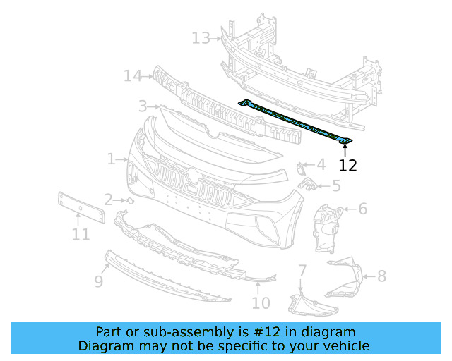 Center Support 10A-807-189 - View 4