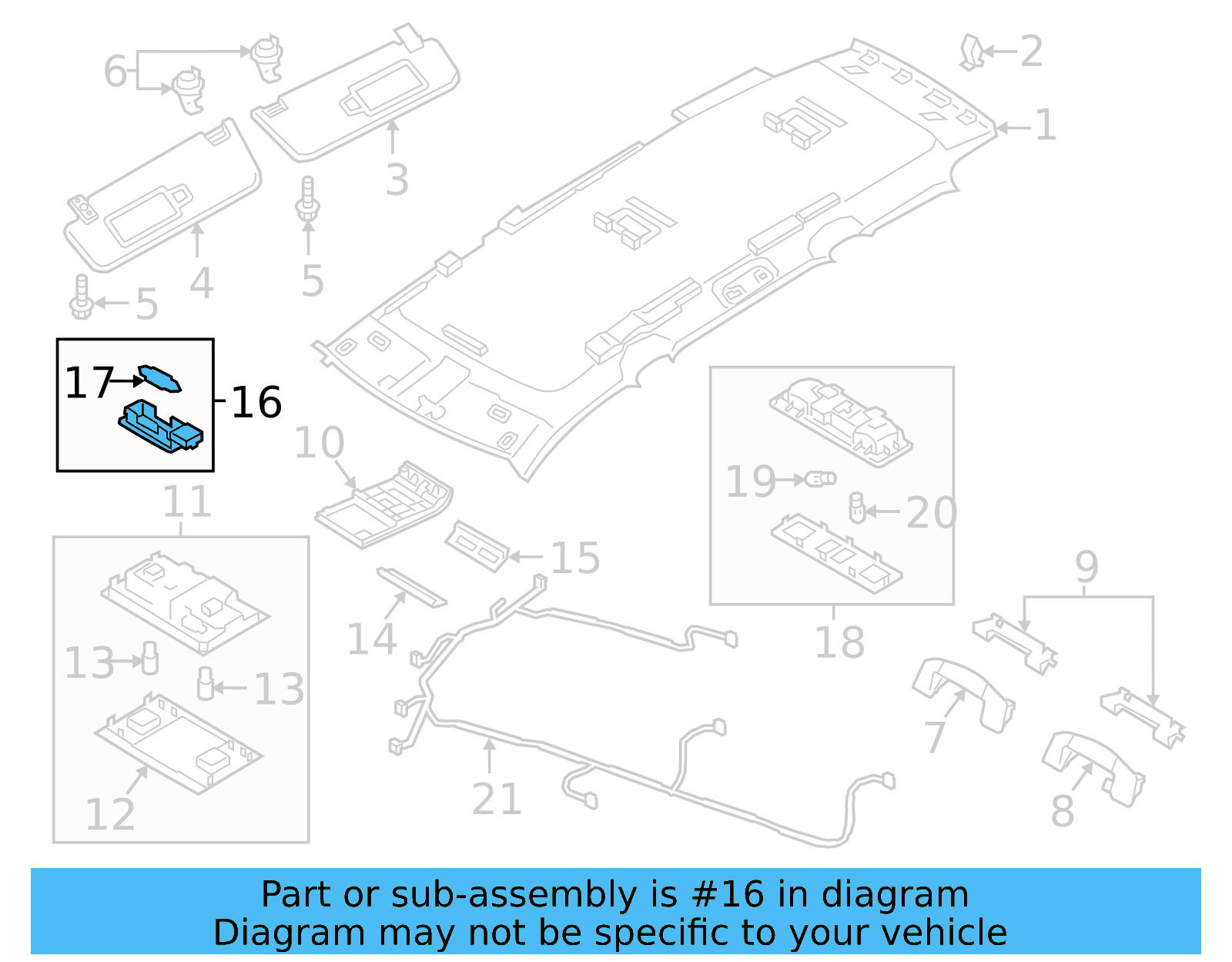 Visor Lamp 10A-947-109-A - View 10