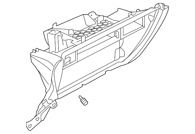 Glove Box Frame 3G8-857-114 - View 2