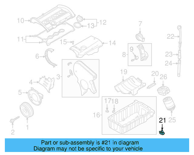 Engine Oil Level Sensor 1J0-907-660-B - View 3