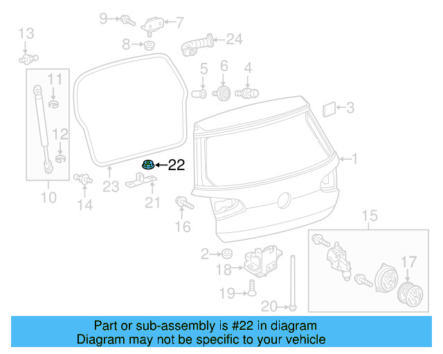 Striker Nut N-905-115-05 - View 9