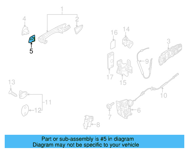 Handle, Outside Packing 1K8-837-087-B - View 27