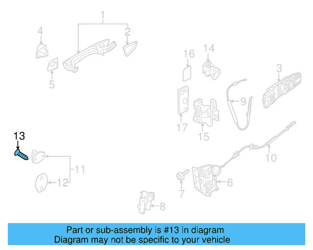 Striker Screw N-908-047-05 - View 35