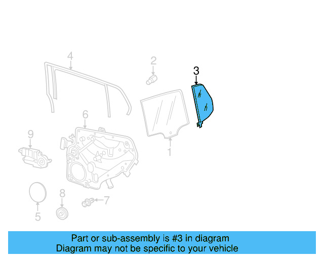 Fixed Glass 5K6-845-214-E - View 6