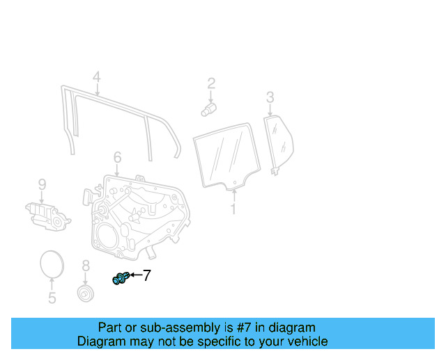Regulator Module Rivet 5K0-837-975-A - View 17