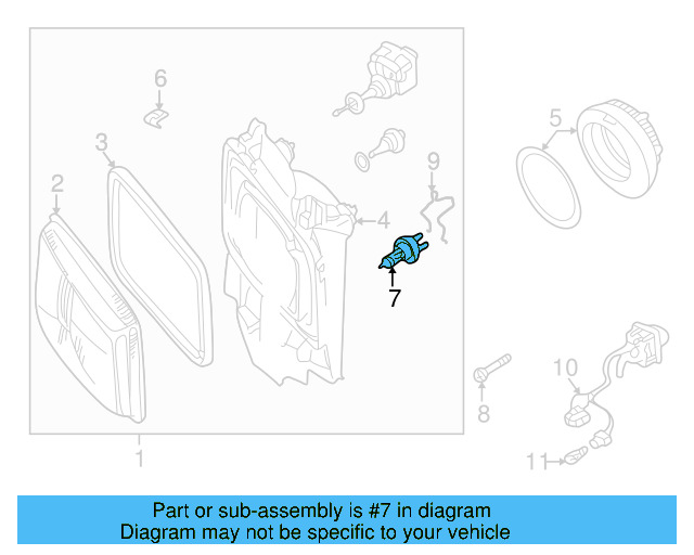 Headlamp Bulb N-100-666-02 - View 5