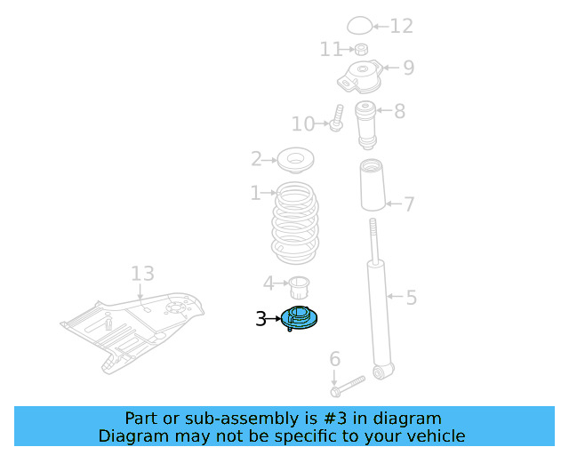 Lower Seat 5QM-512-297-A - View 3