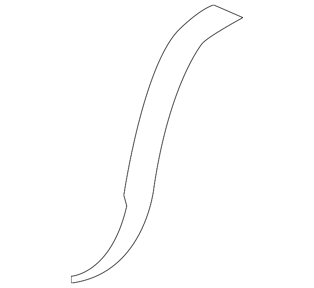 Wheel Opening Molding 5N0-854-969-F-9B9 - View 2