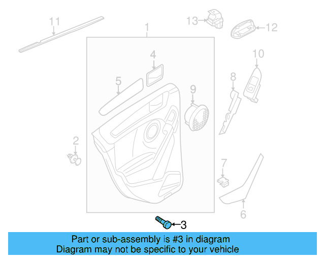 Door Trim Panel Screw WHT-005-228 - View 19