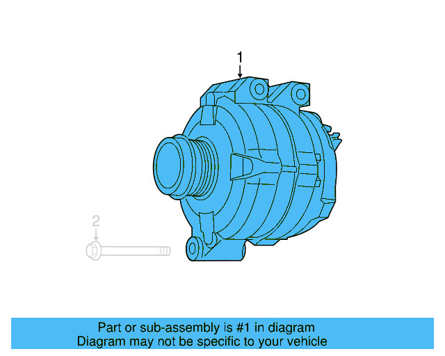 Alternator 7B0-998-015-C - View 6