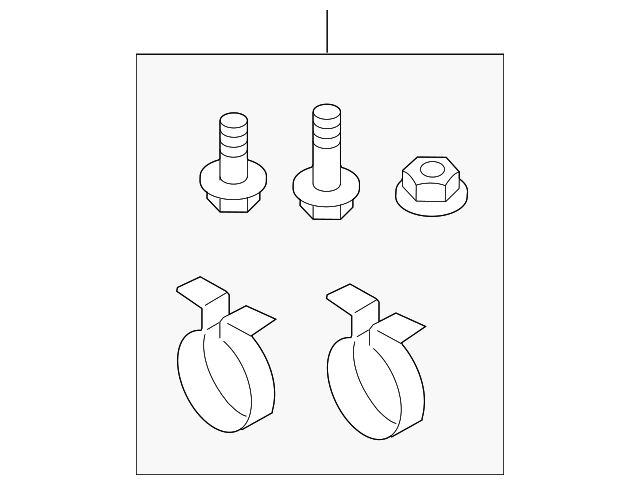 Wheel Opening Molding Retainer Clip 3C0-853-585 - View 37