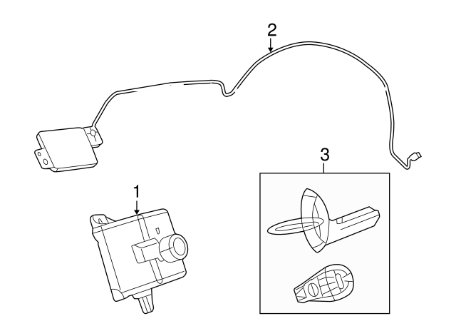 Keyless Entry Transmitter 7B0-959-751-R