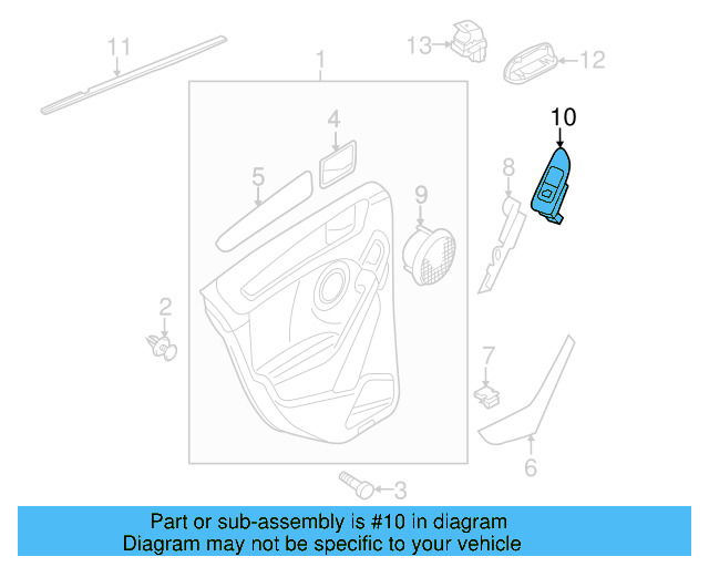 Switch Housing 5K4-868-345-81U - View 5