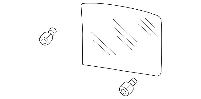 Door Glass 3B5-845-026 - View 3