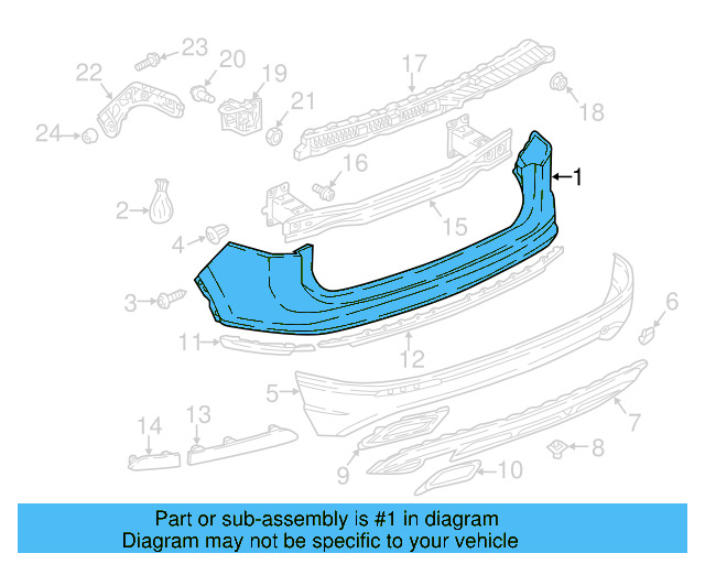 Upper Cover (Unpainted) 5nn807421gru - View 8