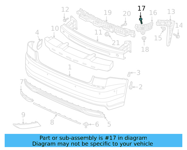 Rear Body Panel Stud N-906-526-02 - View 17