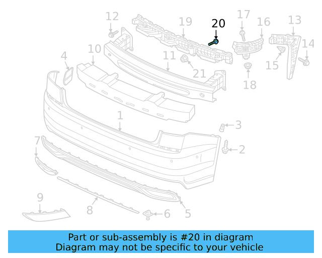 Rear Body Panel Stud N-906-526-02 - View 16