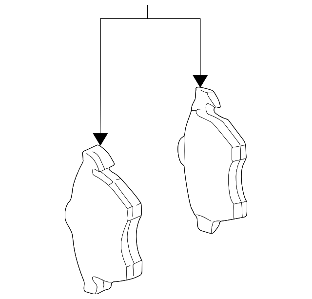 Disc Brake Caliper Bracket 3B0-615-125 - View 2