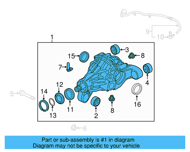 Differential Carrier Assembly 0BP-525-015-P - View 5