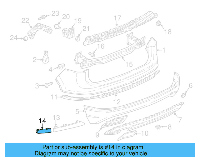 Fender Liner Nut WHT-004-694 - View 34