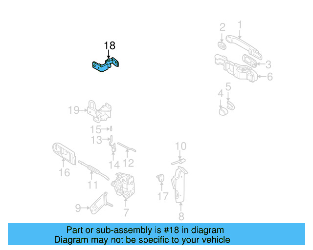 Upper Hinge 3B4-833-402-E