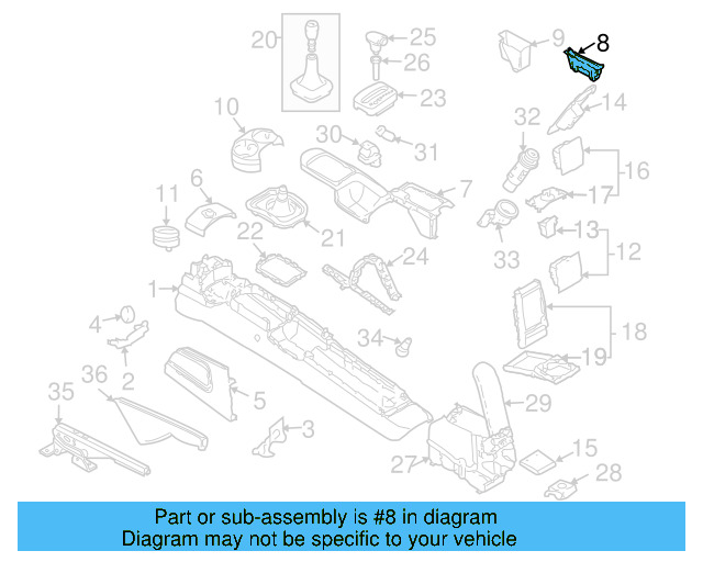 Storage Box 1C0-857-058-B-33N - View 6