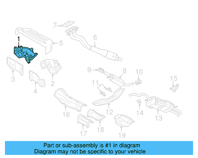 Exhaust Manifold 022-253-033-M - View 5