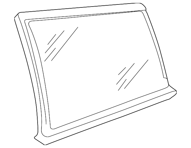 Quarter Glass 3B9-845-298-AB-B41