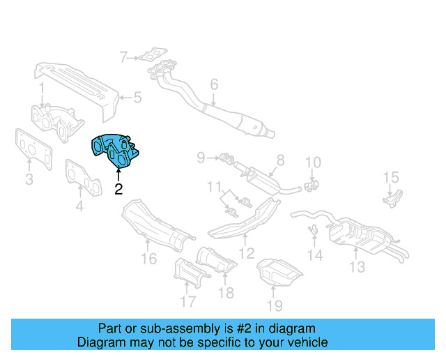 Exhaust Manifold 022-253-034-M