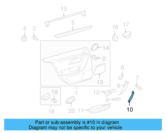O'head Lamp Bulb N-017-753-5 - View 164