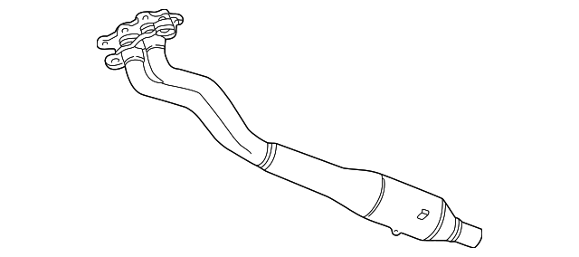 Converter & Pipe 1J0-253-208-FL - View 3
