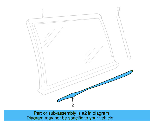 Lower Molding 3B9-853-345-7Z7 - View 5
