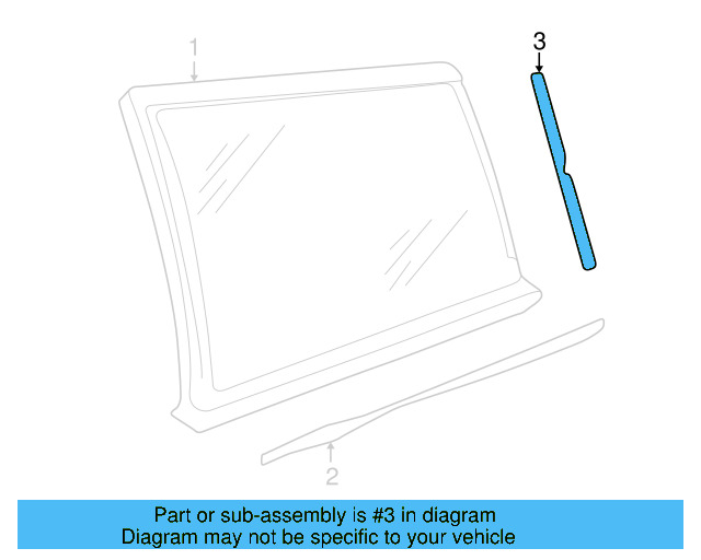 Lower Molding 3B9-853-345-7Z7 - View 4