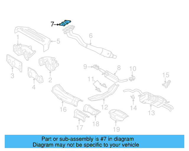 Gasket 357-253-115-D - View 9