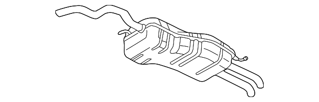 Rear Muffler 1J6-253-609-T