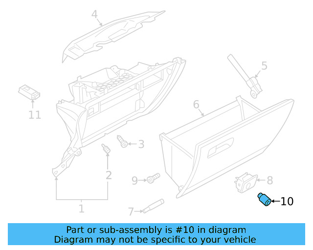 Lock Cylinder 107-857-113-E - View 3