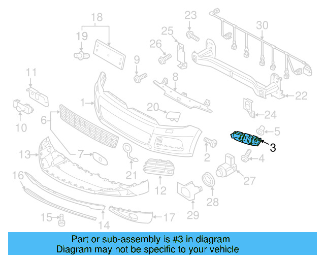 Guide Bracket 7P6-807-050 - View 3