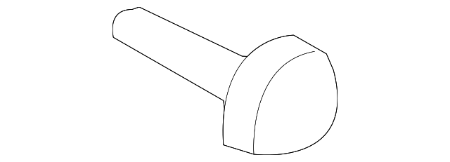 Bumper Cover Support Rail Bolt 6N0-807-199 - View 9