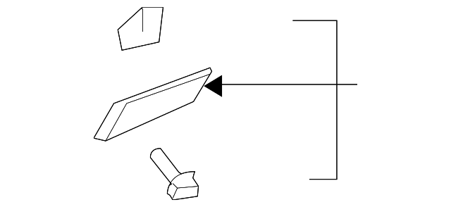 Valance Panel Cap 7L6-807-087-L-9B9 - View 2
